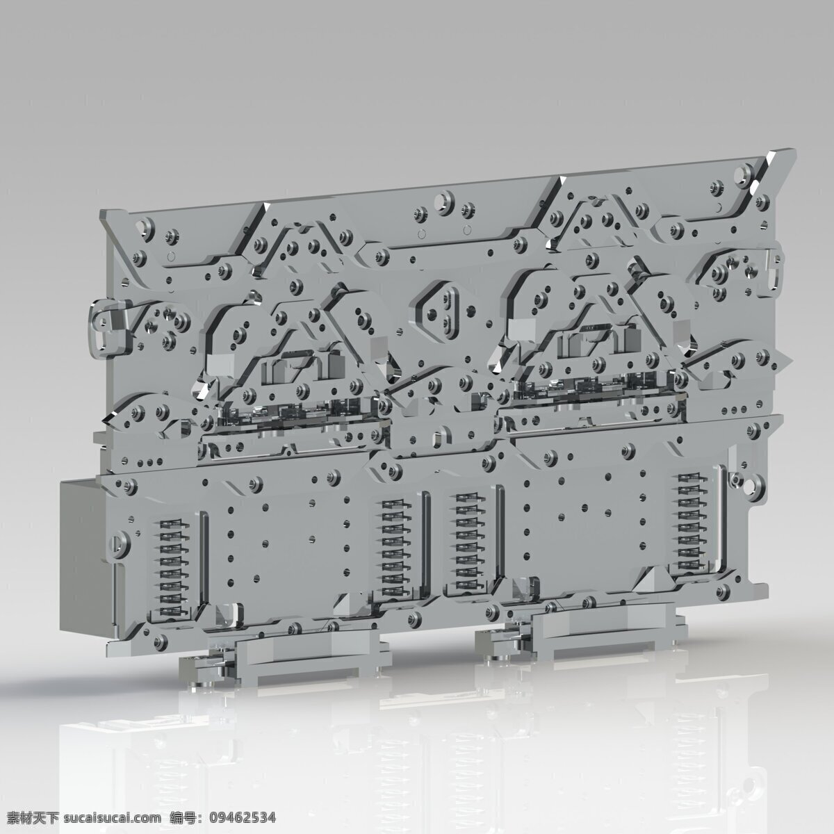 电脑 横机 压脚 机械设计 3d模型素材 电器模型