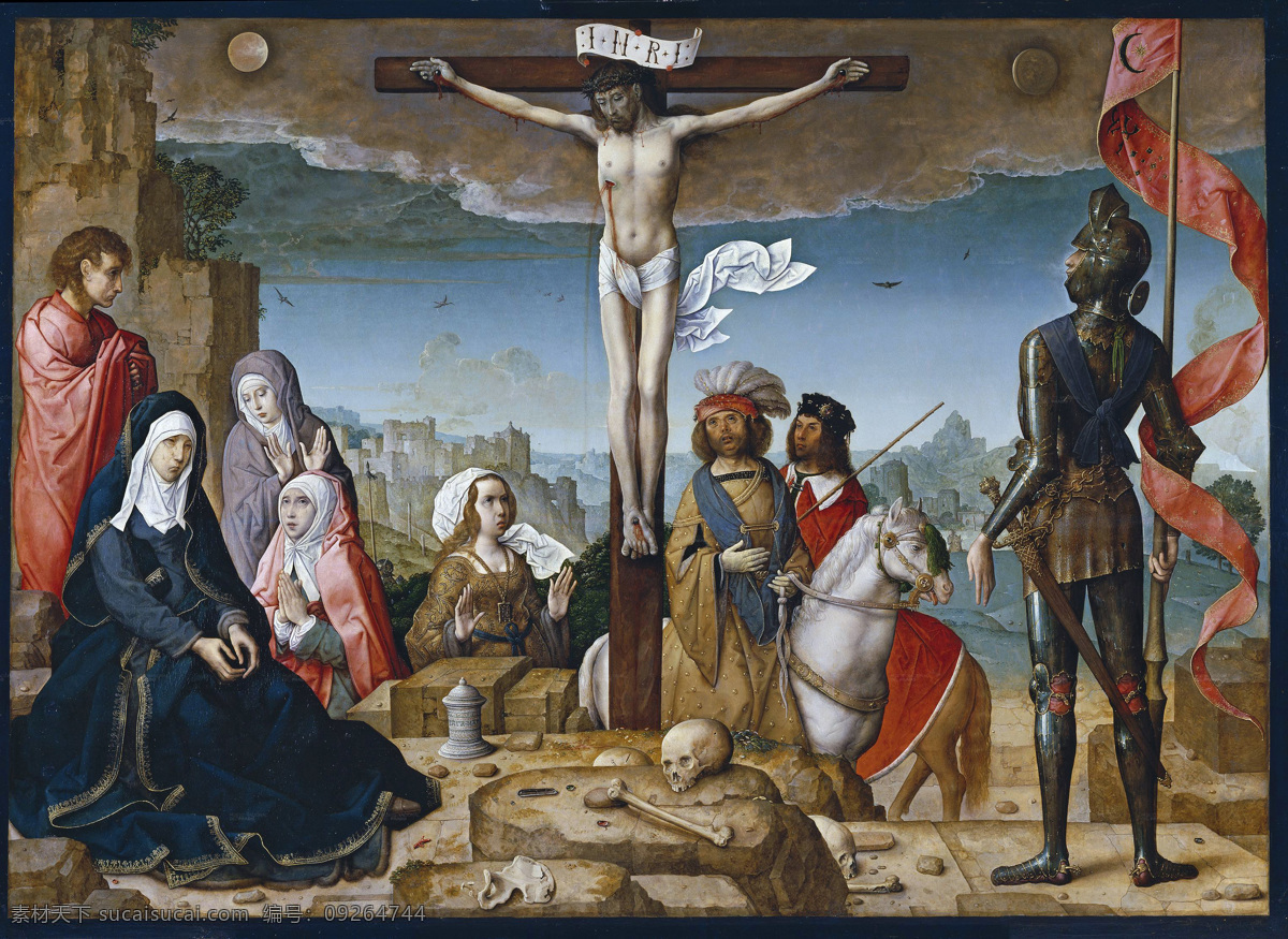 耶稣 殉难 绘画书法 世界名画 文化艺术 油画 耶稣殉难 flandes juan de 家居装饰素材