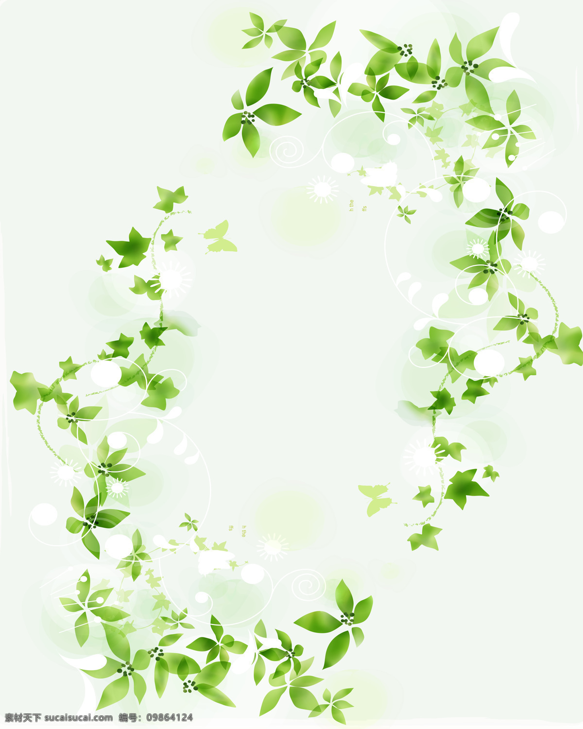 绿叶免费下载 春天 底纹边框 蝴蝶 花边 花纹 绿色 绿叶 圈 圆圈 芽 太阳 移门 移门图案 家居装饰素材