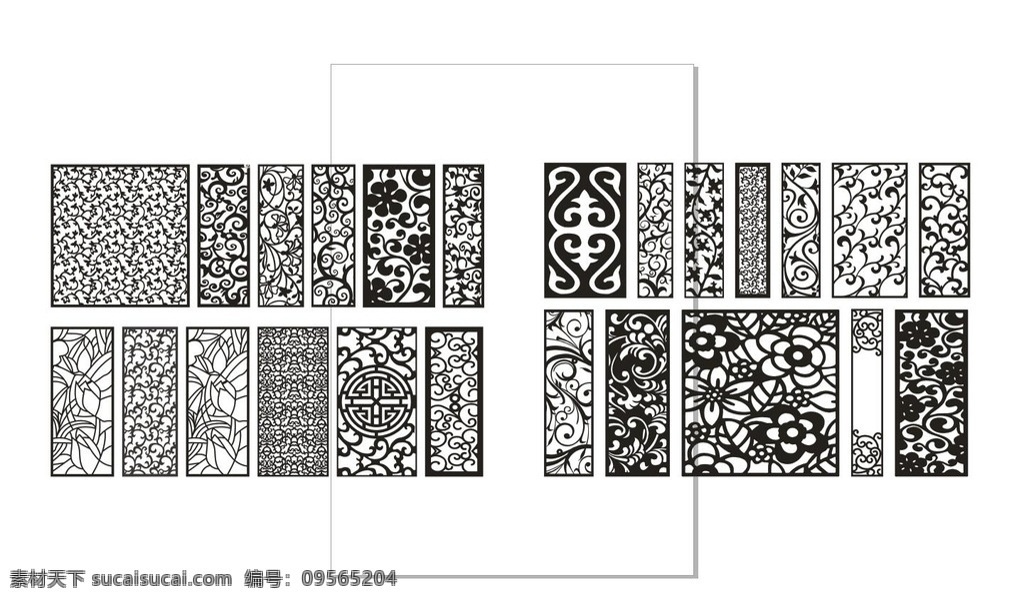 窗花 隔断 屏风 雕刻花 漏空花纹 雕刻漏空花框 底纹边框 边框相框