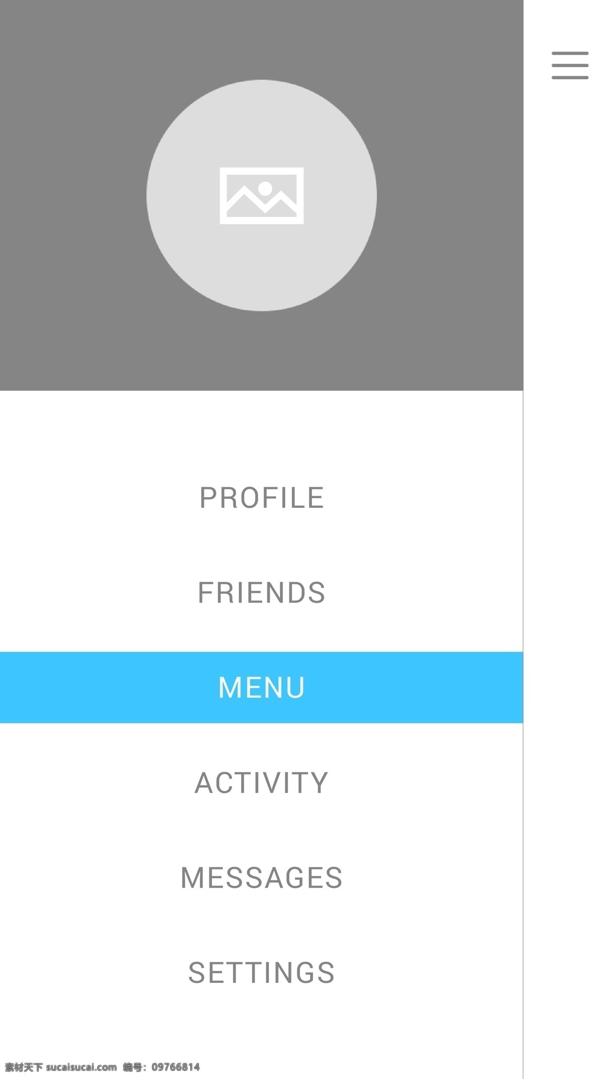 菜单模板样式 app网页 app模板 app页面 ui 版式 界面设计 界面 菜单 商业 模板 白色