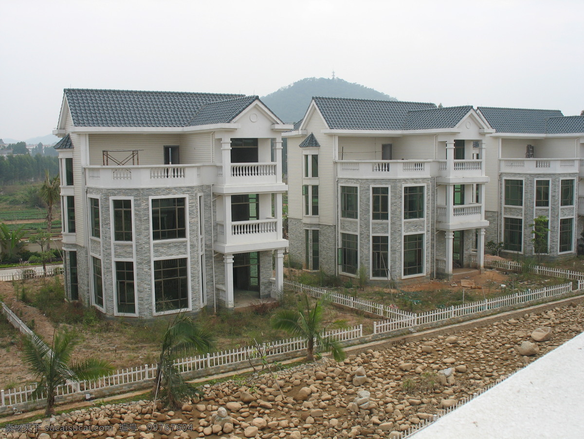 欧式 别墅 别墅外观 建筑摄影 建筑园林 欧式别墅 摄影图库 家居装饰素材