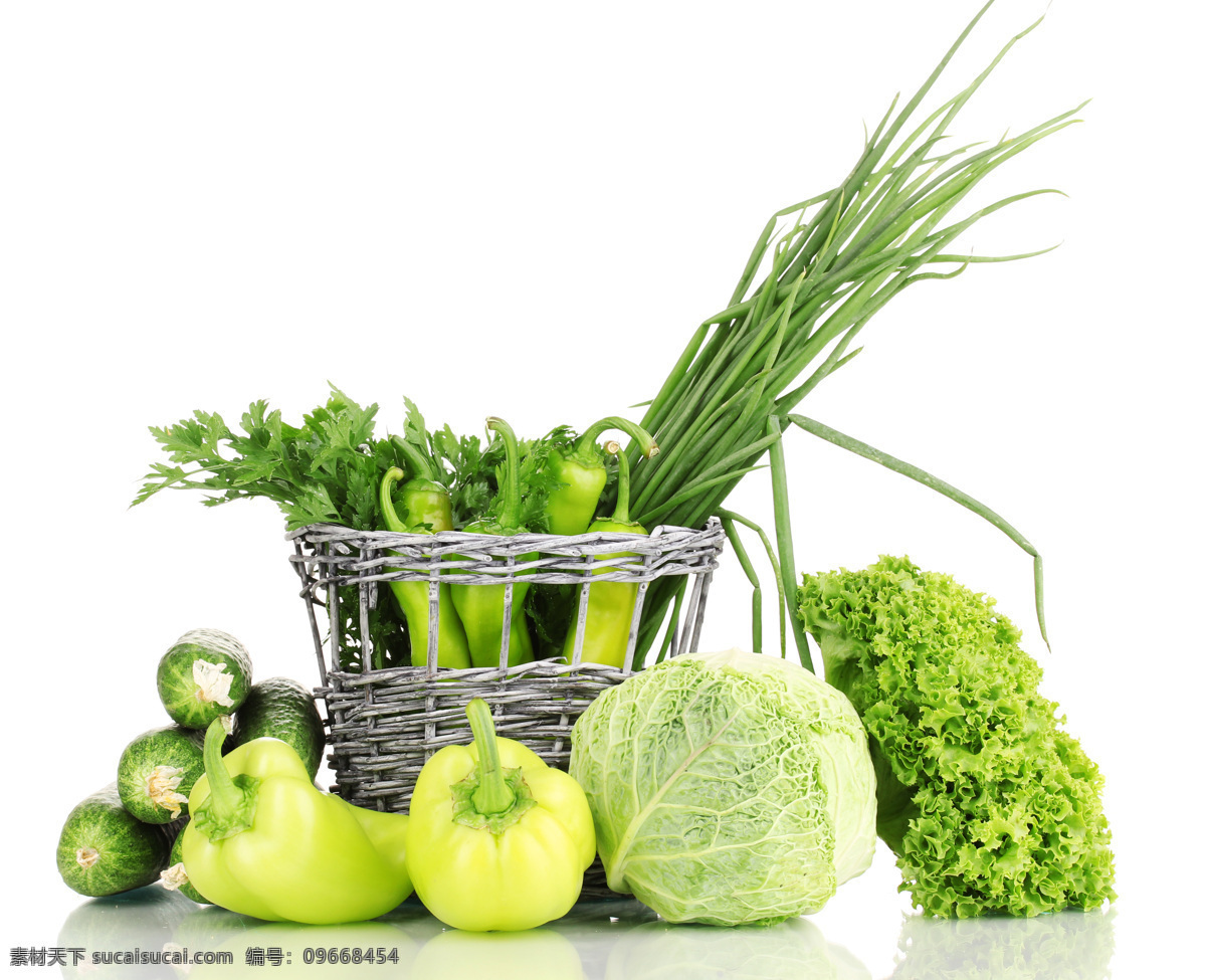 绿色 新鲜 蔬菜 高清