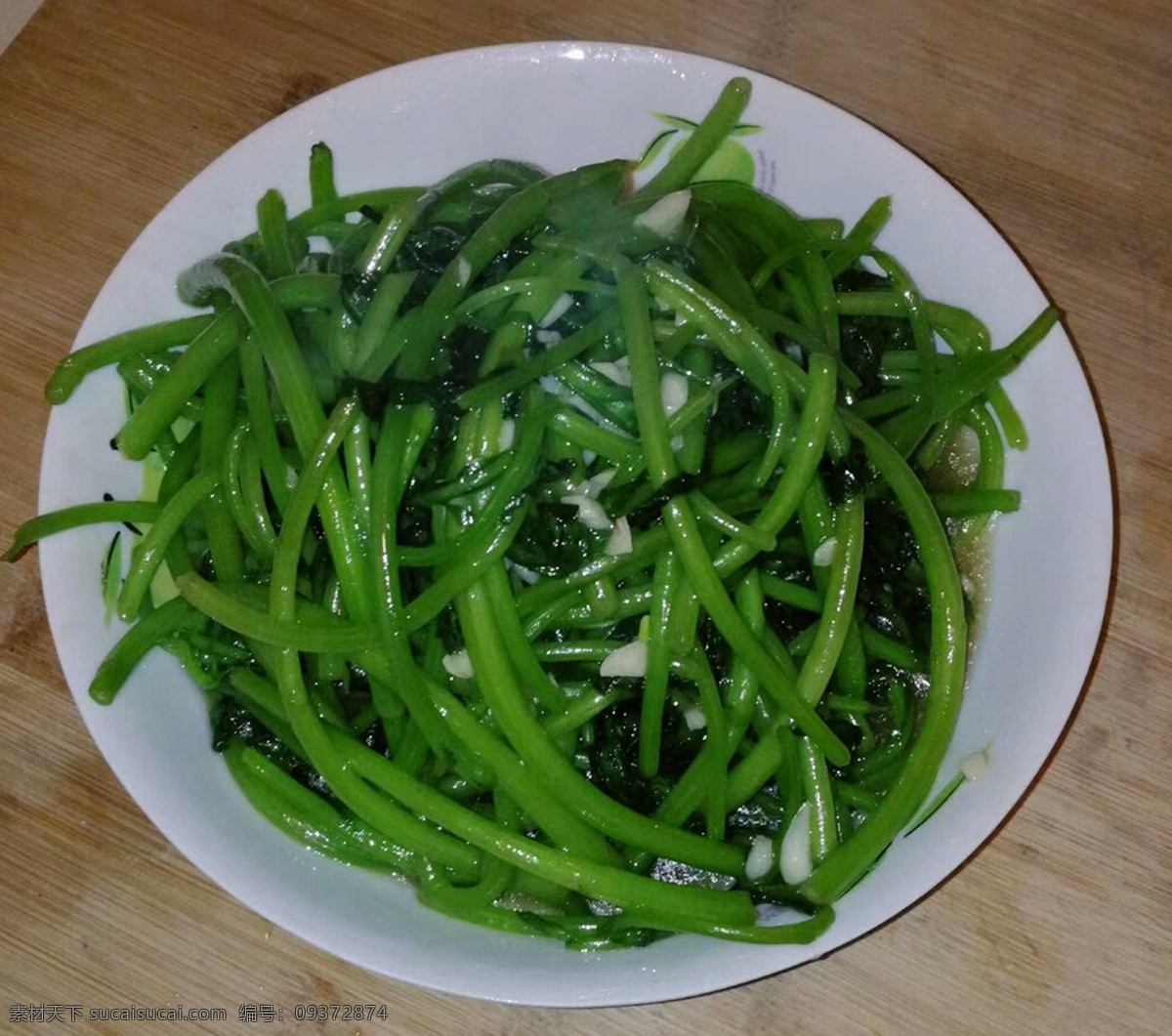 蒜香青菜 炒青菜 青菜 绿色青菜 家常菜 餐饮美食 传统美食