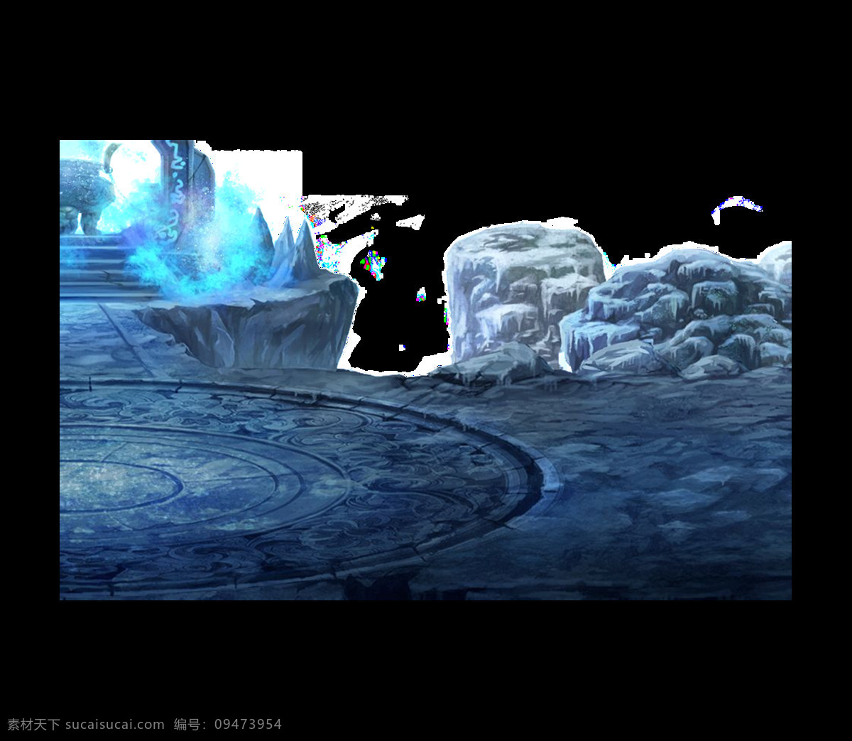 玄幻 游戏场景 元素 png元素 海报 免抠元素 透明元素 游戏元素