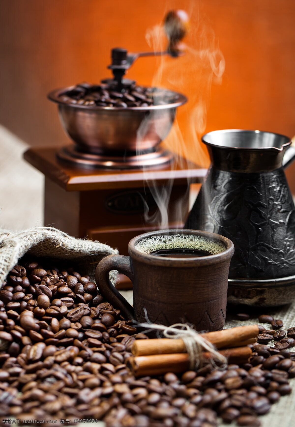咖啡研磨机 咖啡 杯子 咖啡杯 咖啡豆 豆子 豆类 豆粒 颗粒 研磨机 杯具 热咖啡 饮料 饮 餐饮美食图片 餐饮美食 饮料酒水