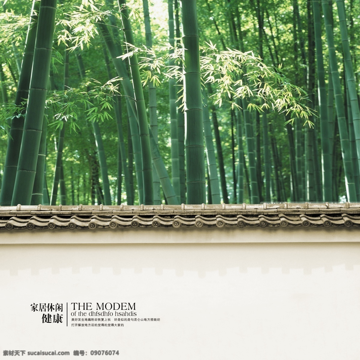 竹子 墙 竹 中国风 中国素材 中国传统 传统素材 中国风水 房产单张 房地产广告 单张 中国风房地产