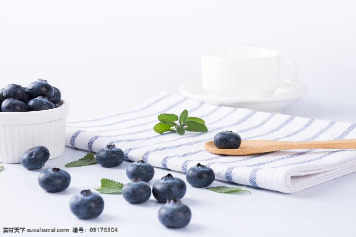 蓝莓 树莓 浆果 有机水果 绿色水果 农产品 生物世界 水果