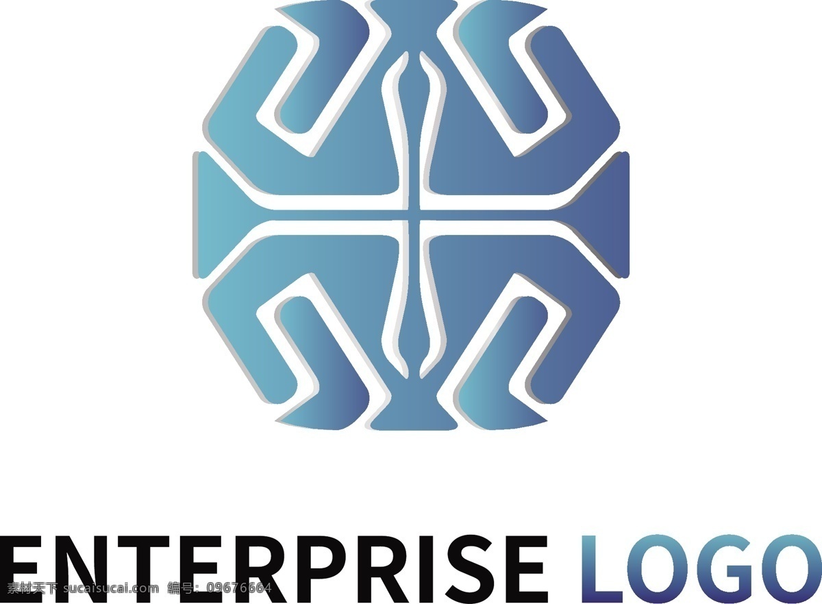 商务 企业 logo 公司 几何 酒店 复古 麦浪 logo设计