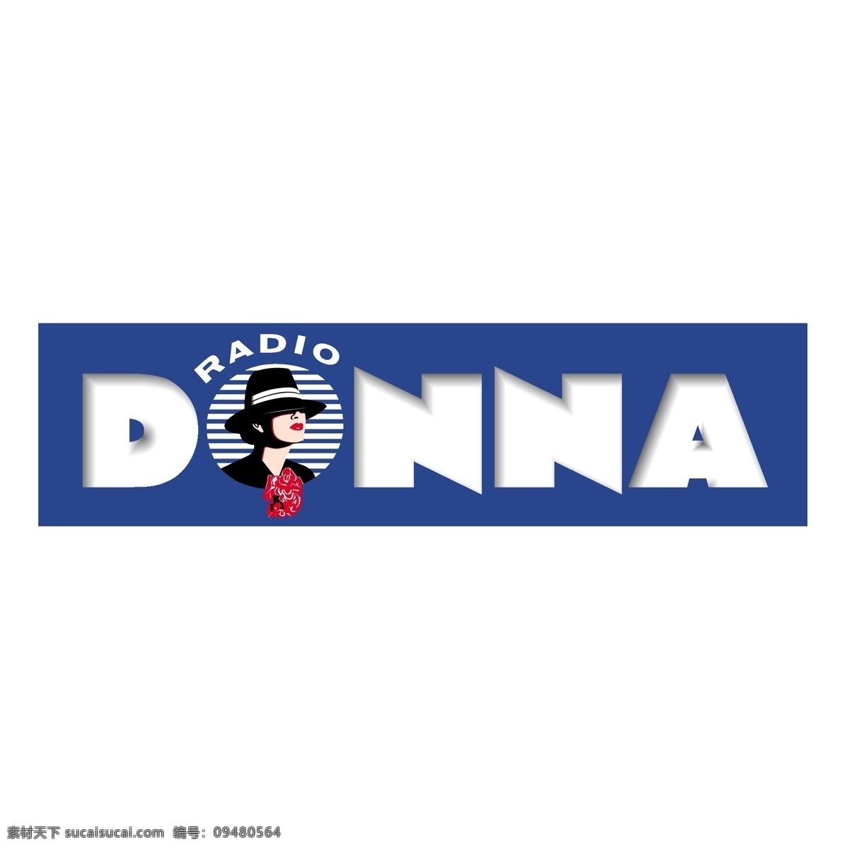 唐娜 无线电 免费 标志 标识 psd源文件 logo设计
