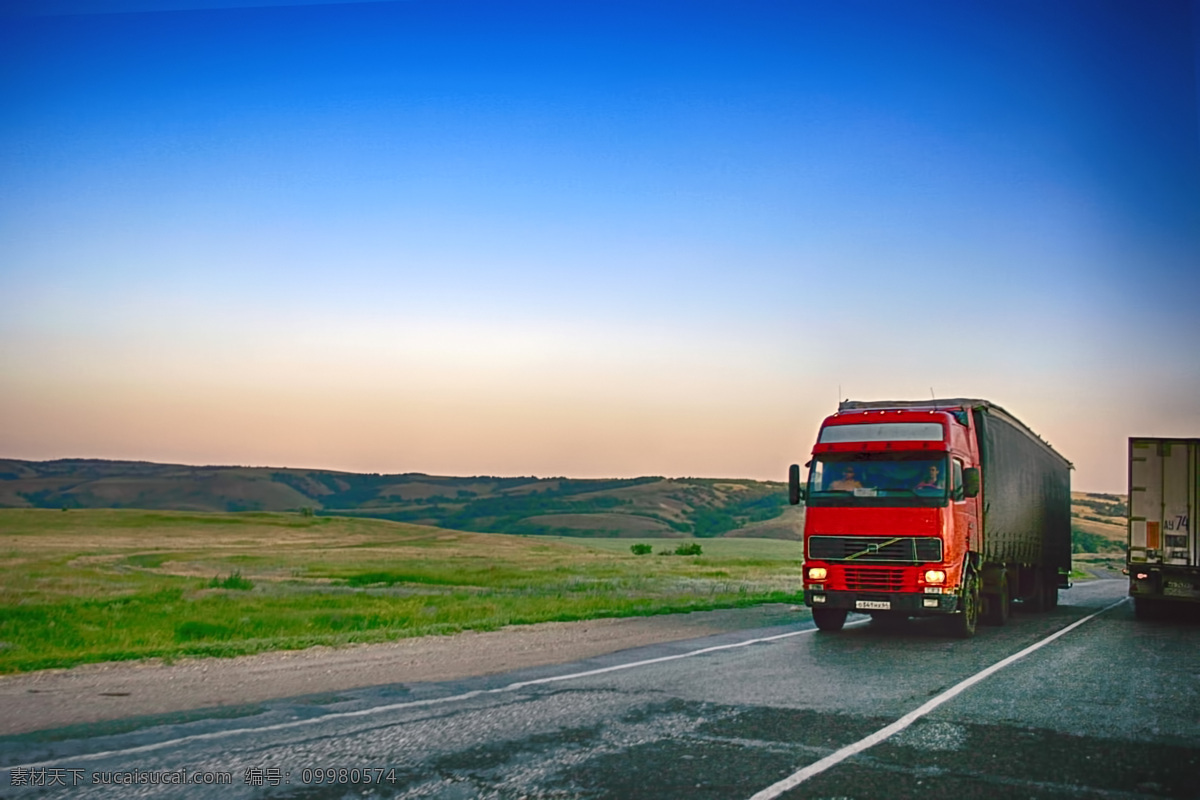 车 运输 卡车 汽车 货物 车辆 大货车 大卡车 物流 现代科技 交通工具