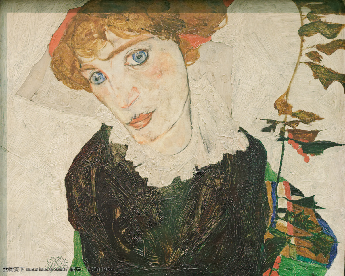 埃贡席勒 席勒绘画 20世纪初 奥地利 席勒 画家 维也纳分离派 油画 文化艺术 绘画书法