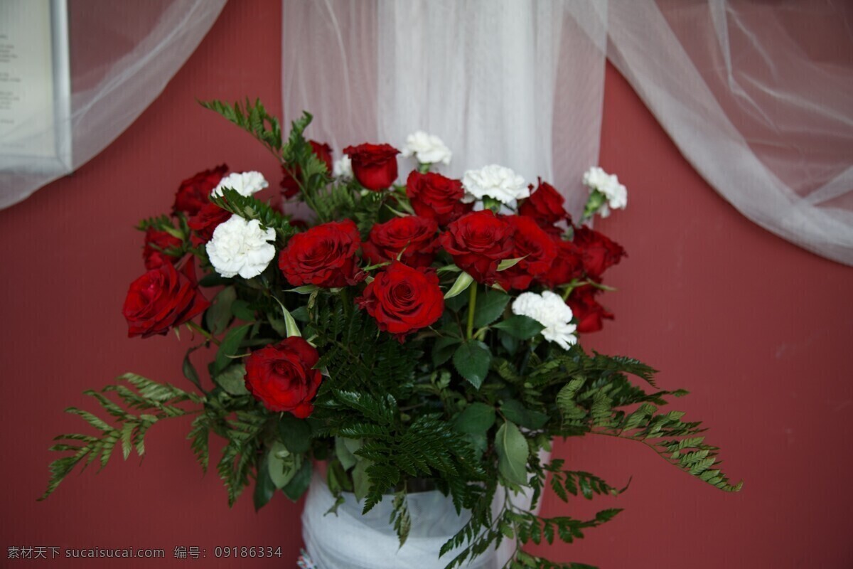 高清 红色 玫瑰 插花 玫瑰插花 红玫瑰 玫瑰花
