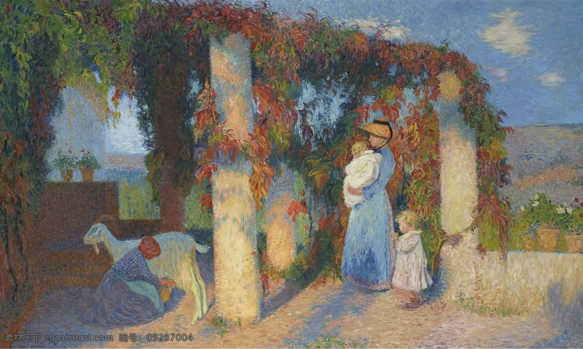marquayrol 大师 画家 风景画 静物 油画 建筑 装饰画 at arbour the martin henri 人物 高清 西方 国外 现代 家居装饰素材