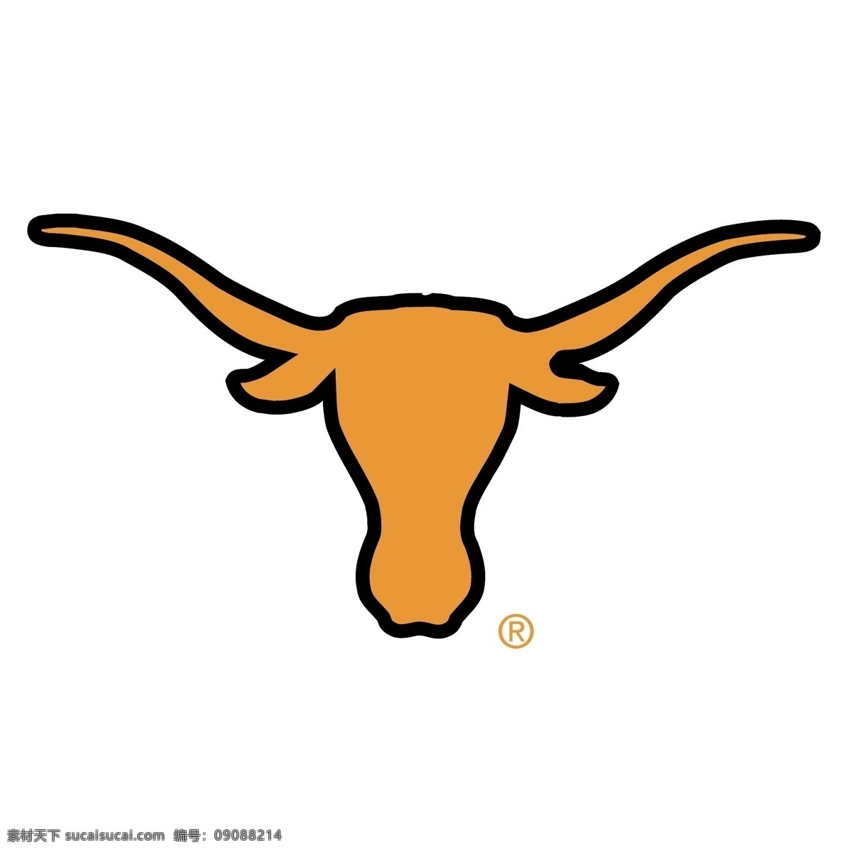 德克萨斯 长角牛 矢量标志下载 免费矢量标识 商标 品牌标识 标识 矢量 免费 品牌 公司 白色
