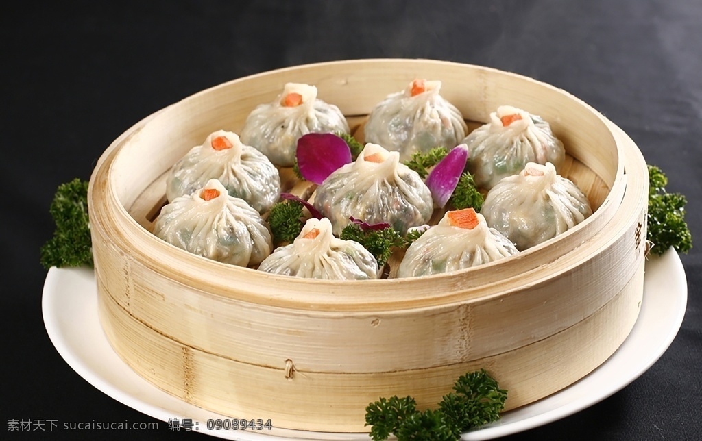 薄皮包子图片 薄皮 包子 特色 美食 宣传 菜谱样式