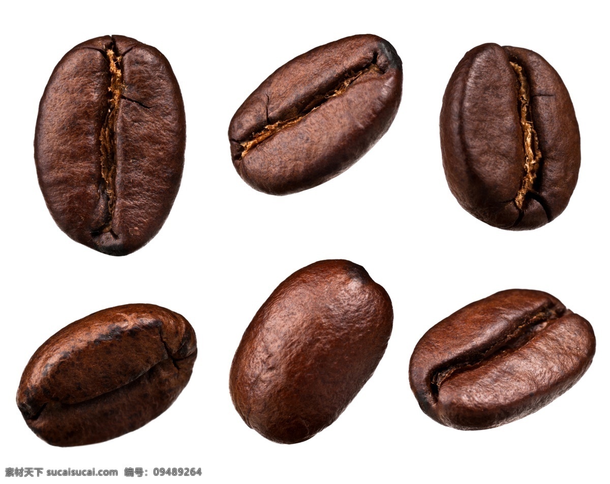 咖啡豆 咖啡 单颗咖啡豆 餐饮美食 咖啡豆背景 咖啡豆特写 分层