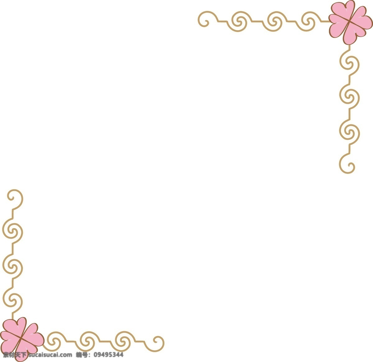 卡通 立体 花 藤 插图 花纹花藤 漂亮的花藤 时尚的花藤 红色花瓣 花瓣花藤 精致的花藤 花藤图案