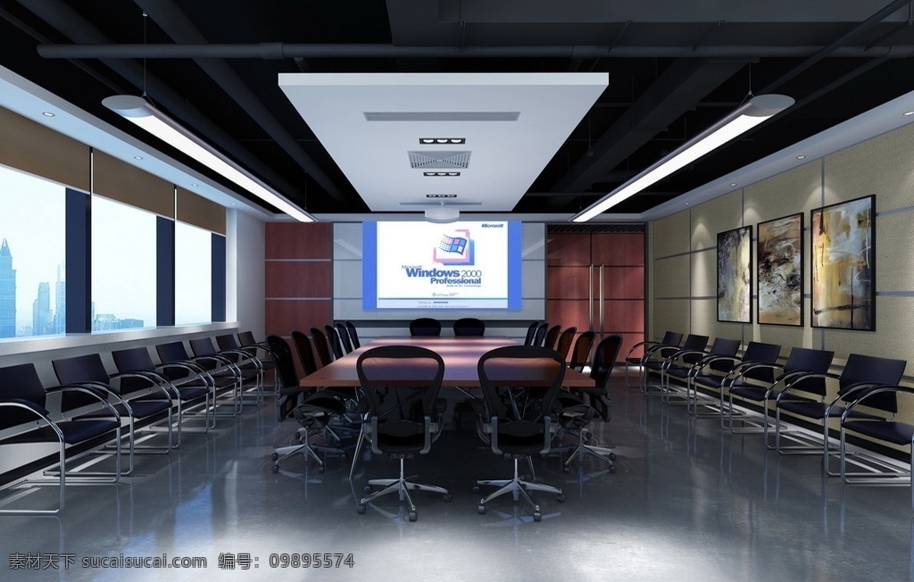 会议厅 办公室 max模型 工装模型 装潢 家装 室内设计 室内室外全模 酒店 max 室内 室外 全 模型 3d设计 室内模型