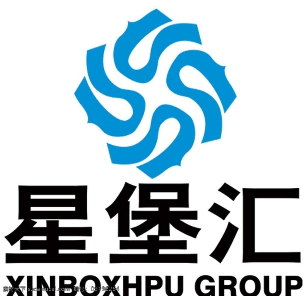 星 堡 汇 方形 logo 星堡汇 东莞市星堡汇 星堡汇金 龙洲湾 百香岛 星堡汇商城 标志图标 企业 标志