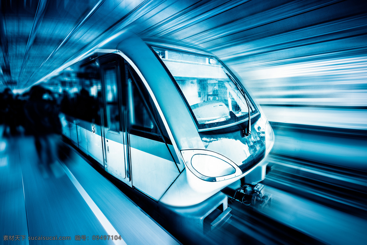 前进 蓝色 地铁 蓝色地铁 交通工具 车头 汽车图片 现代科技