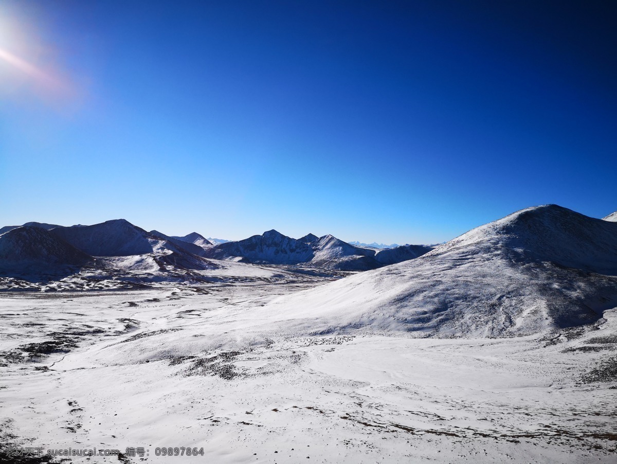 绿水 白云 蓝天 雪山 风景 旅游摄影 国内旅游