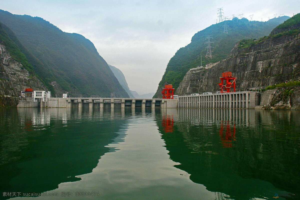 国内水电站 水力发电 水利 水库 蓄水 防洪 现代科技 工业生产