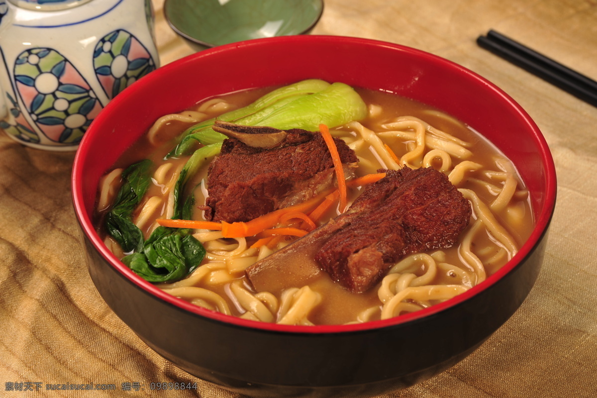 排骨面 排骨 面食 汤面 餐饮美食 传统美食