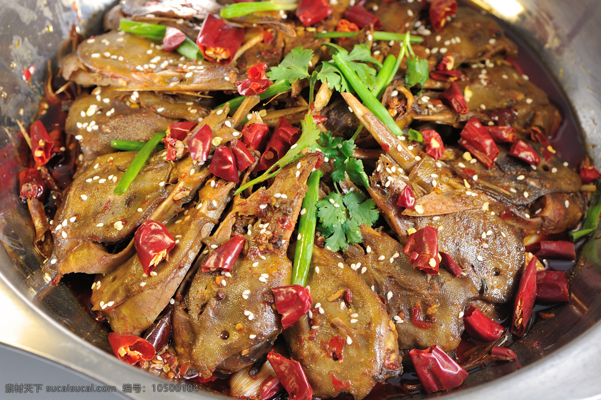 麻辣鸭头锅 香辣鸭头 高档鸭头 精品鸭头 铁锅鸭头 餐饮美食 传统美食