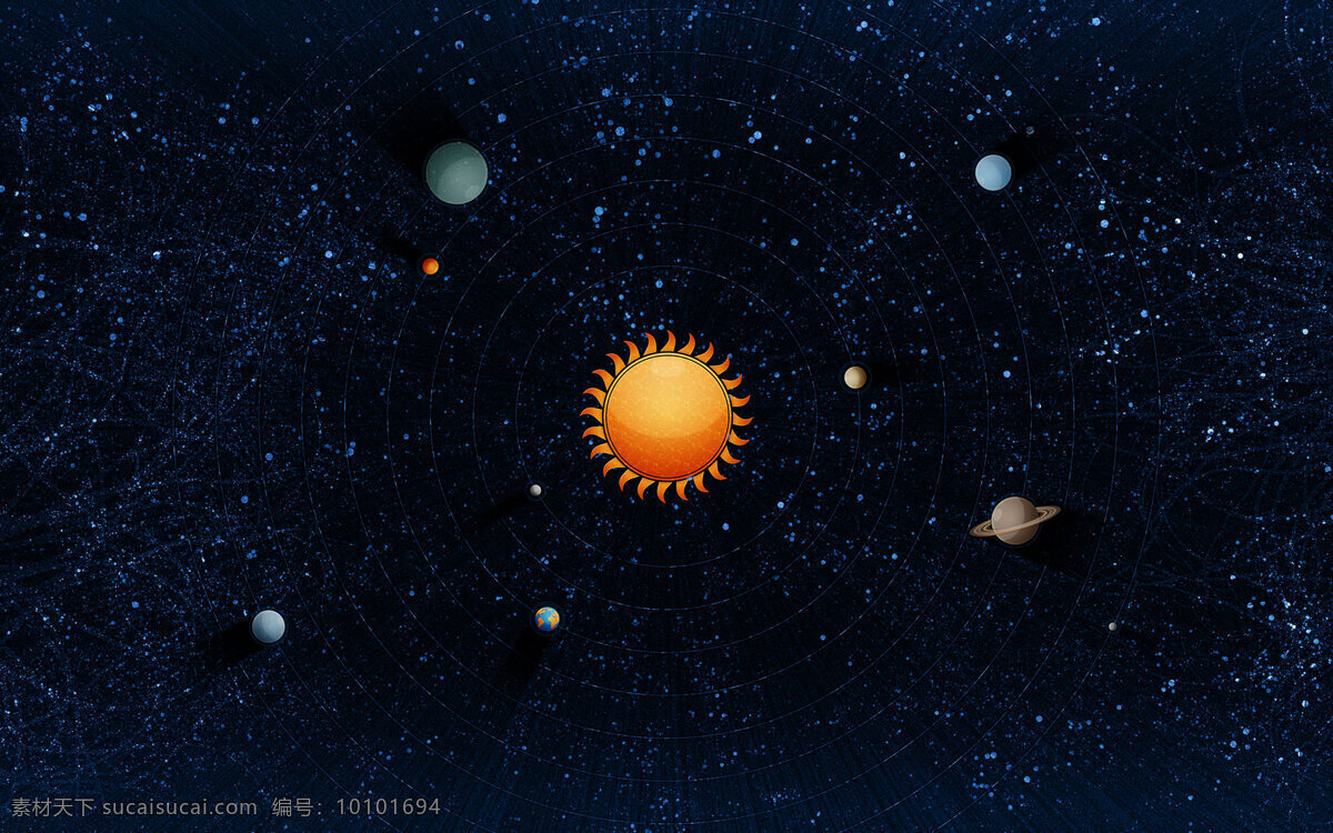 太阳 创意 背景 地球 星球 星系 背景图片
