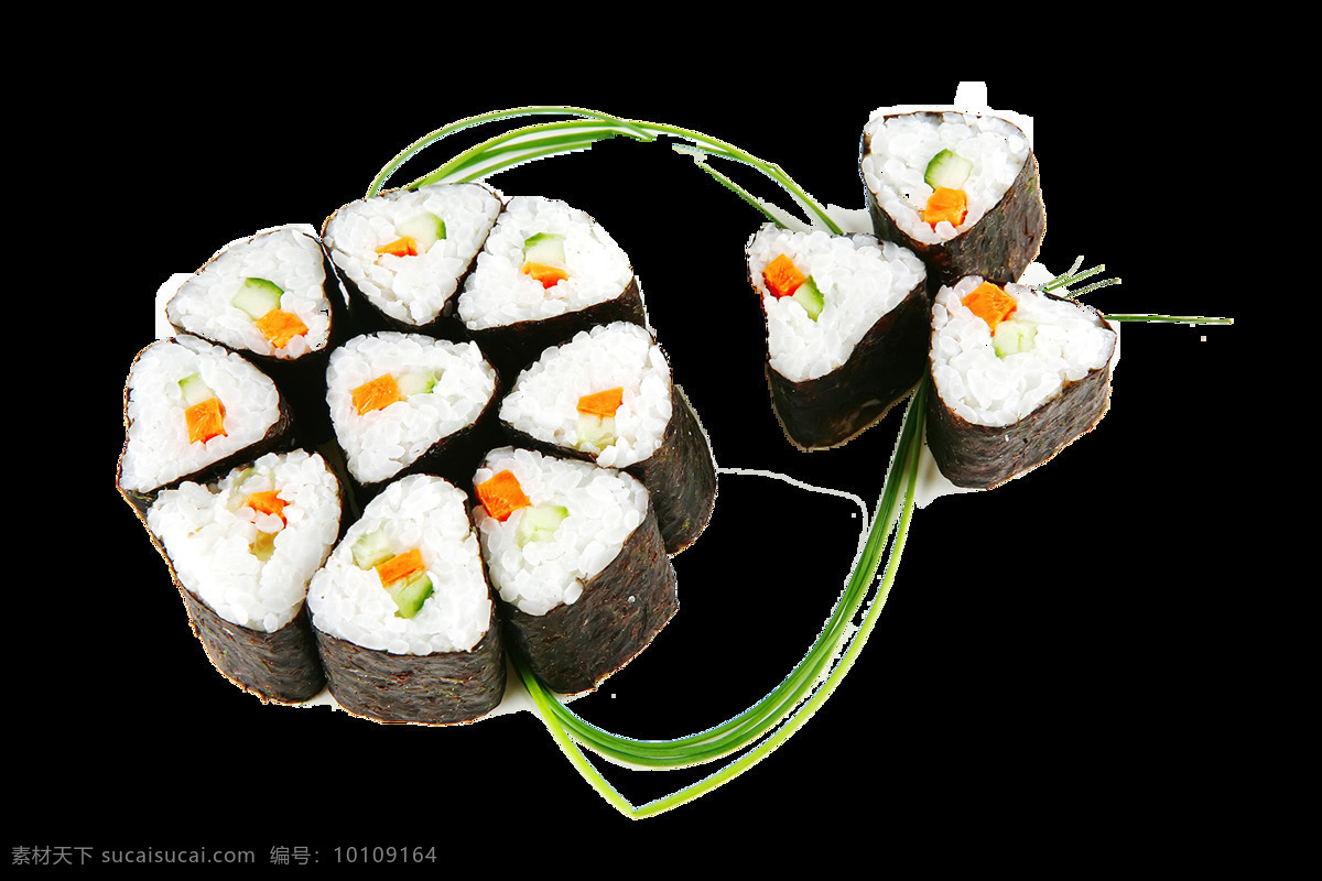 清新 手绘 日式 寿司 料理 美食 产品 实物 产品实物 简约风格 日本美食 日式料理