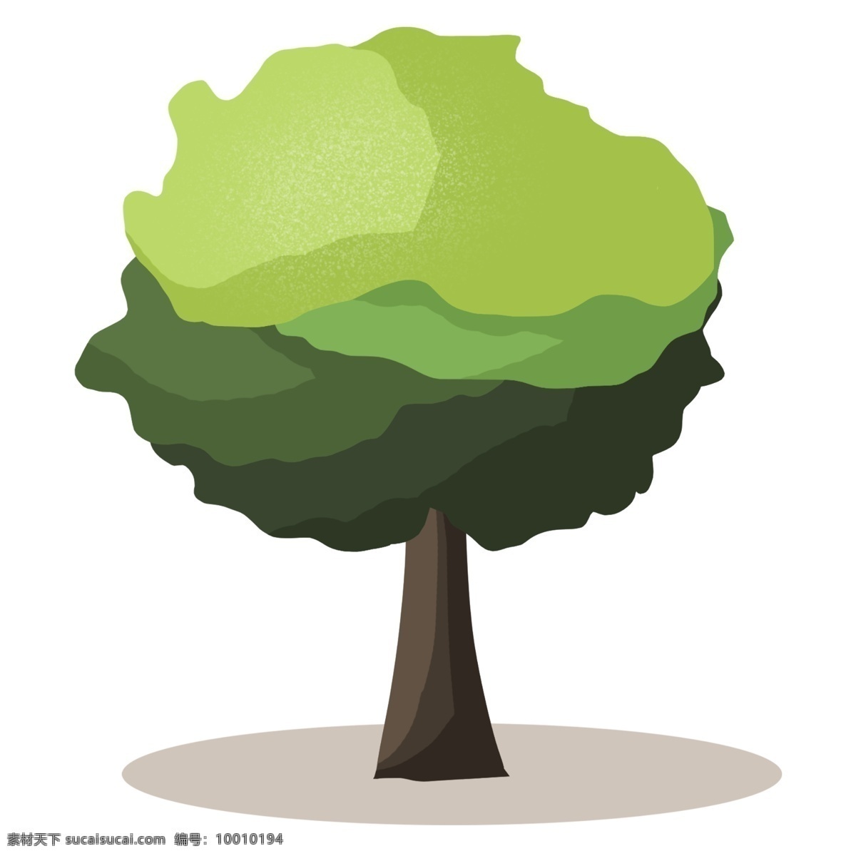 棵 大树 绿树 植物 一棵大树 绿色 平面树 立体树 树木 树干 自然 卡通树 树枝 叶子 大树装饰
