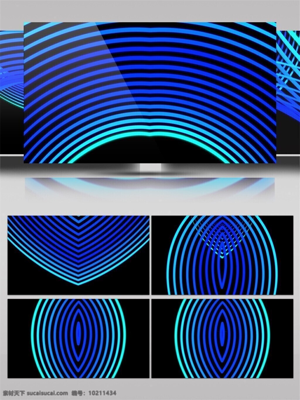 科技 蓝色 线条 渐变 视频 高清 科技蓝色 vj线条 视频素材 动态视频素材