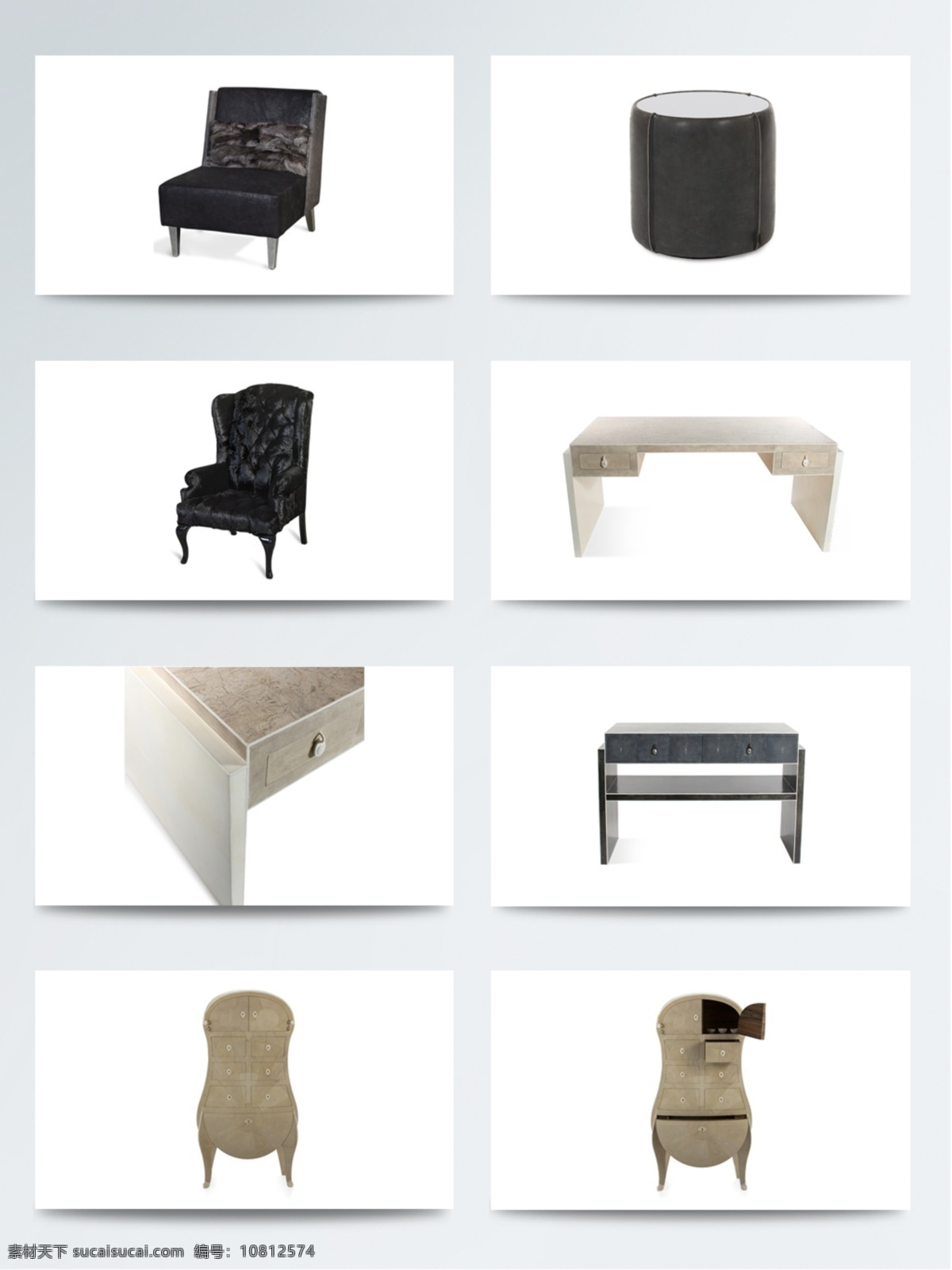 中国 风 古典 桌椅 家具 古典椅子 木质柜子 圆形茶几 凳子 椅子 长方形茶几