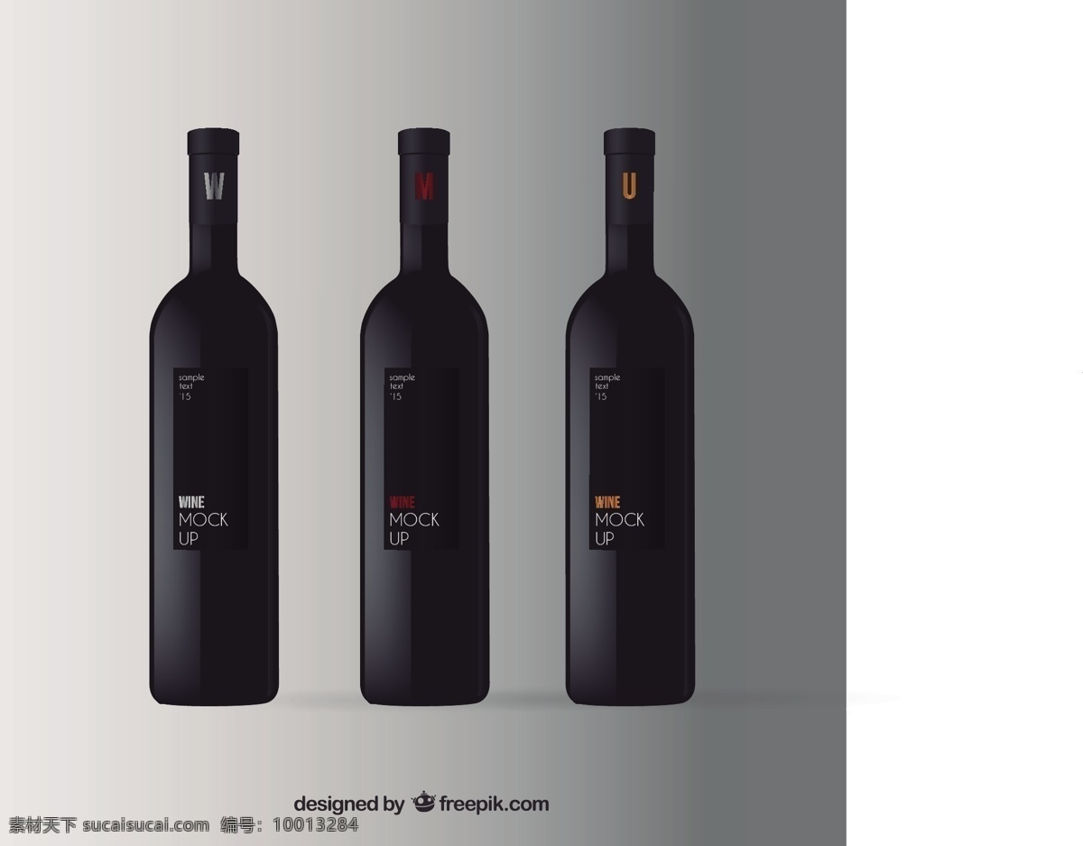 葡萄酒模型 标签 模型 酒 瓶 饮料 优雅 黑色 酒精 酒瓶 酒标 现实 灰色