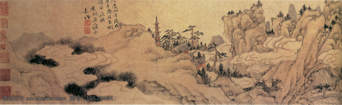 山水图 山水画 国画 水墨画 水墨山水画 工笔山水画 写意山水画 中国山水画 山水国画 山水风景 风景画 仿古画 古画 文化艺术 绘画书法