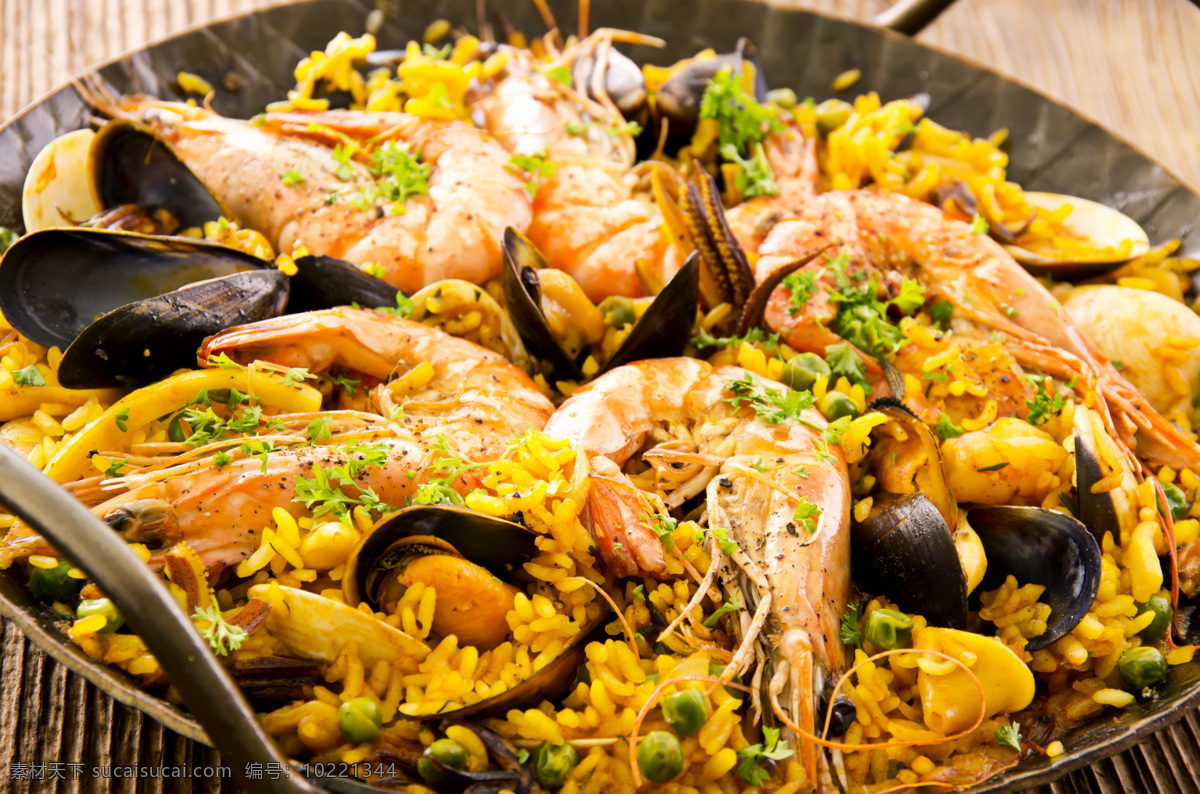 美味 海鲜 锅 美味的海鲜锅 海虹 大虾 食物 美食 米饭 食材原料 餐饮美食 美食图片