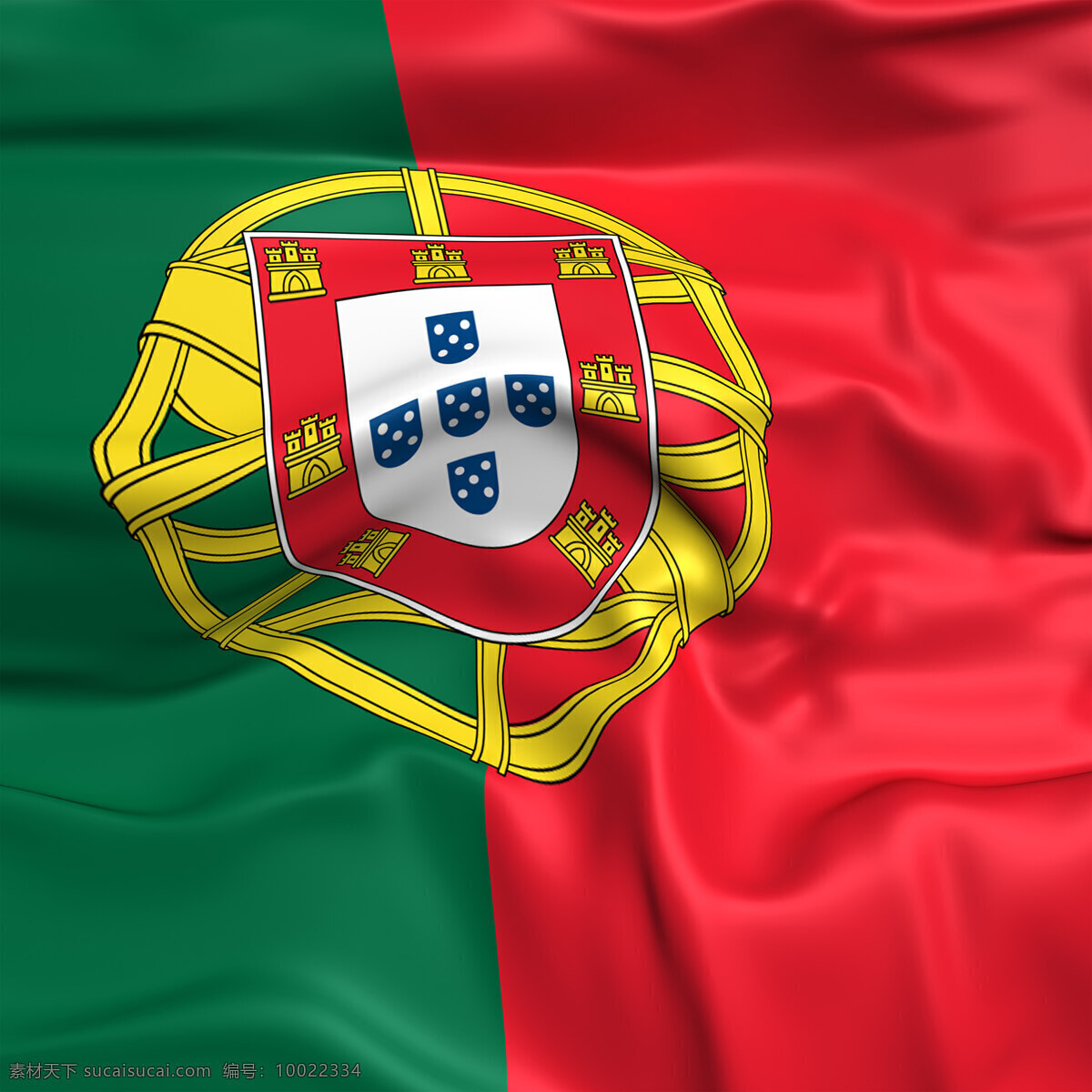 葡萄牙 国旗 葡萄牙国旗 风景 生活 旅游餐饮