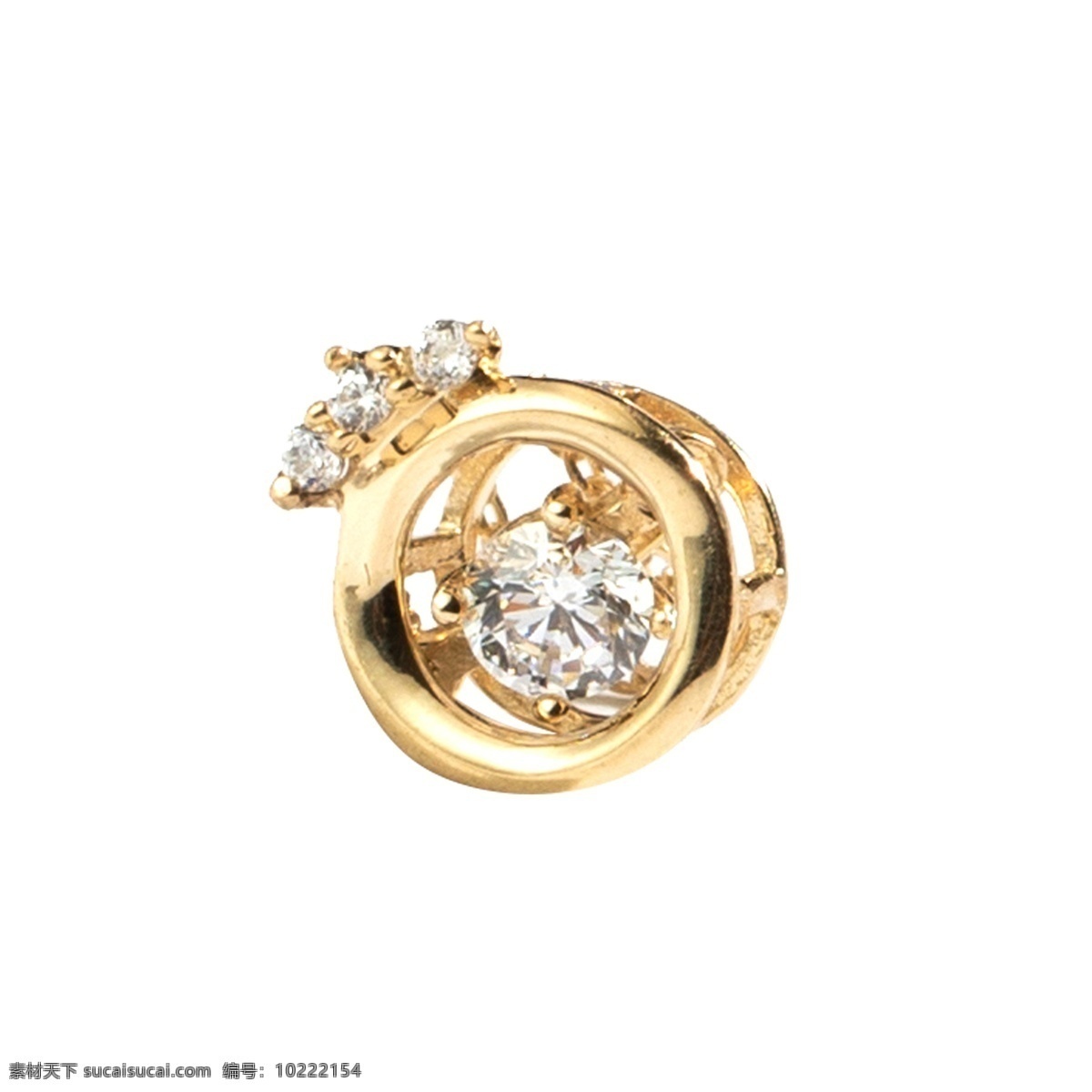 金色 钻石 首饰 元素 创意 纹理 光泽 质感 宝石 晶莹剔透 闪光 圆环 珍贵 贵重