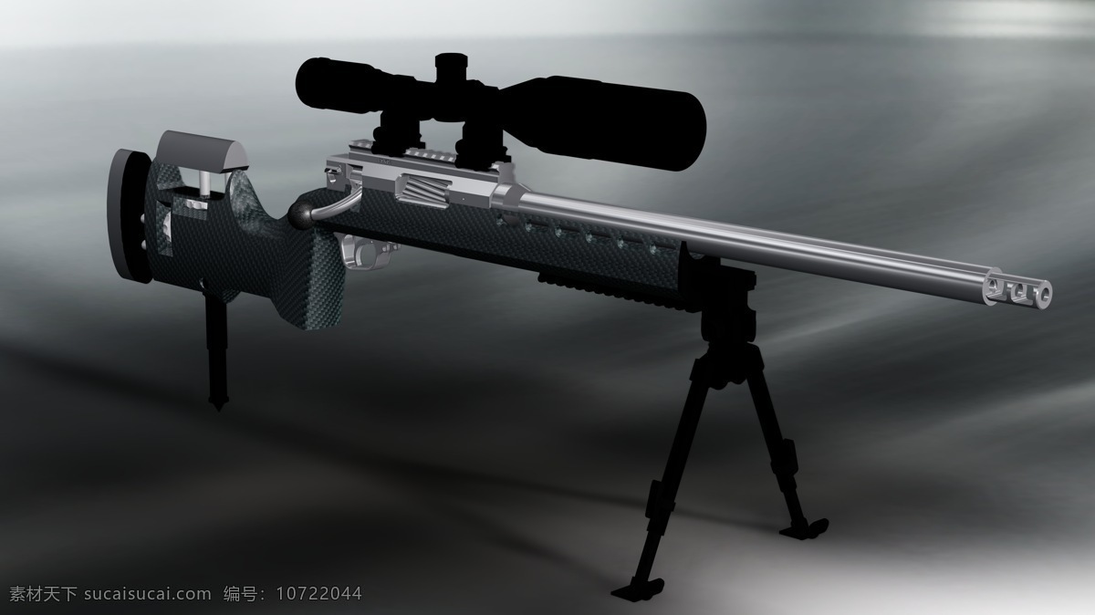 赢 战术 步枪 行动 螺栓 3d模型素材 其他3d模型