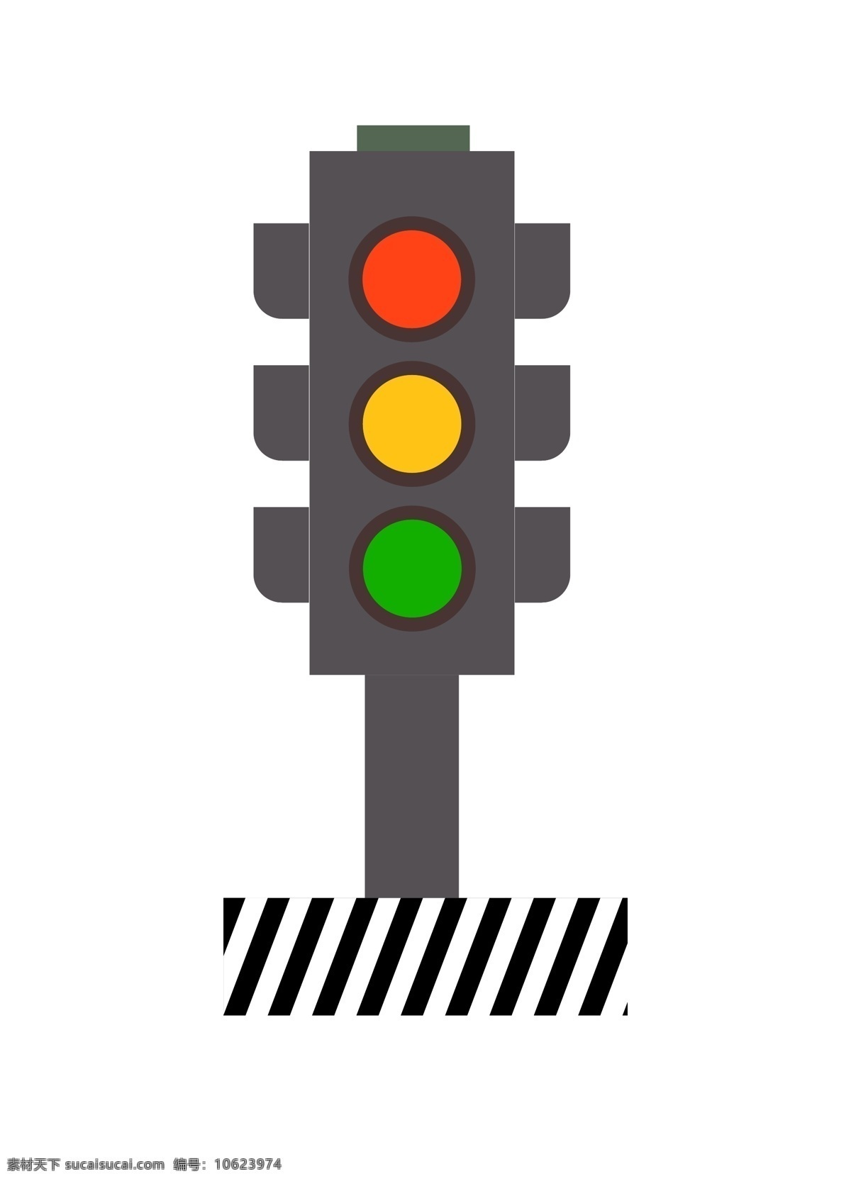 灰色 立体 红绿灯 插图 红灯停 绿灯行 黄 灯 亮 停 交通工具 十字路口交通 灰色架子 立体红绿灯 交通指挥系统