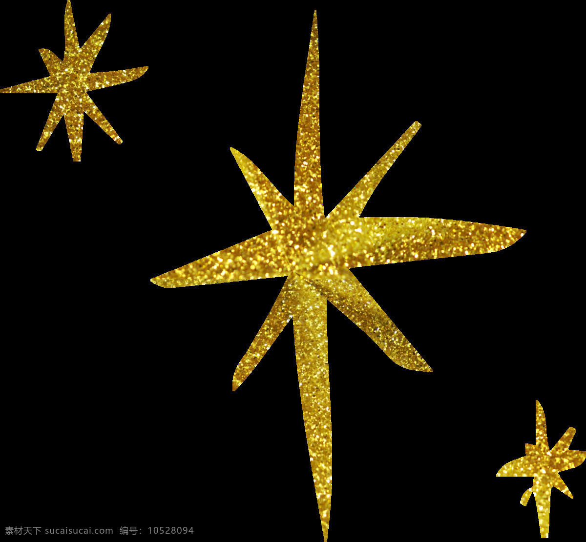 金色星形图片 金色星形 金色星形花边 金色边框 免扣金色星形 免扣金色边框 透明星形