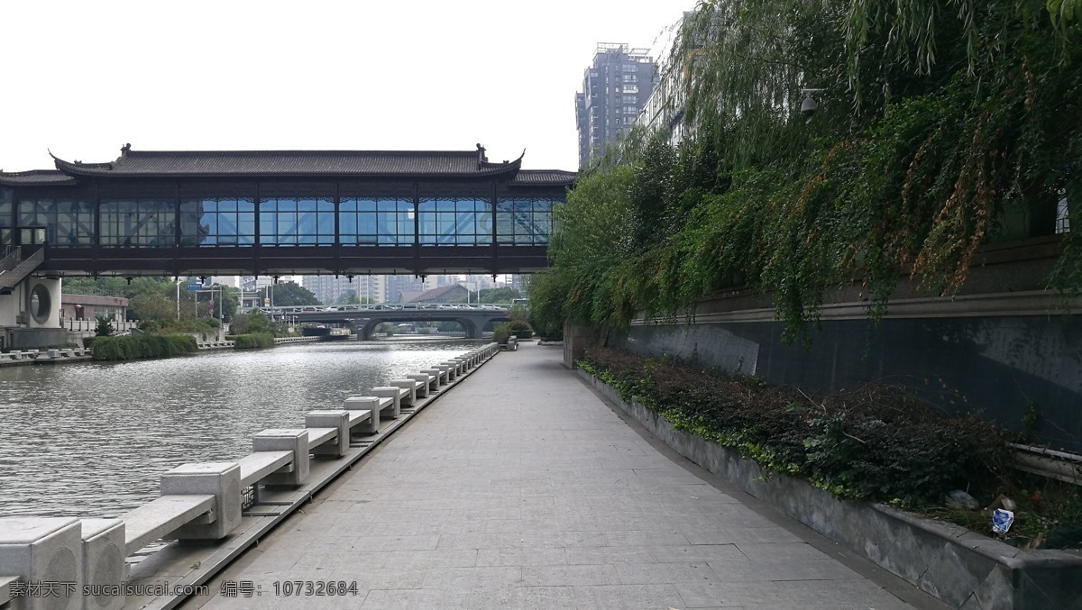 无锡运河沿岸 无锡 运河 廊桥 园林 历史 京杭大运河 驿站 2016 拍摄 旅游摄影 人文景观