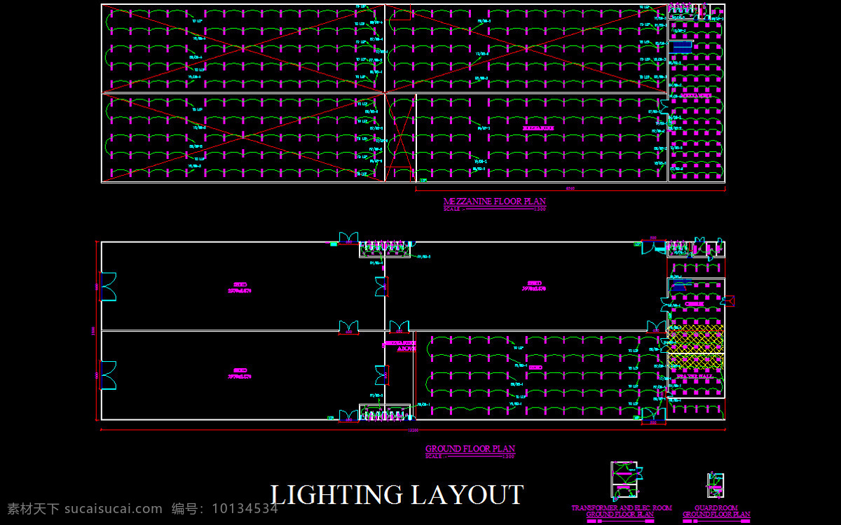 autocad 工作 建筑 室内设计 黑色