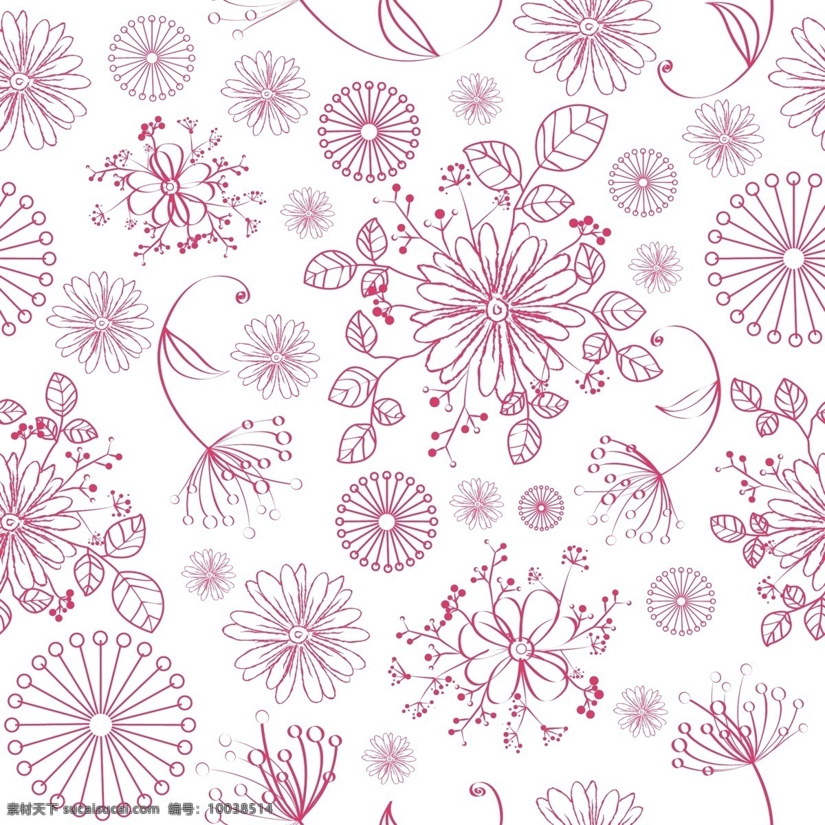 花卉 花卉图案 图案 无缝 无缝管 无缝的花卉 免费 老式 花 载体 抽象 花纹 美丽 优雅 锦缎 粉红 矢量图 花纹花边