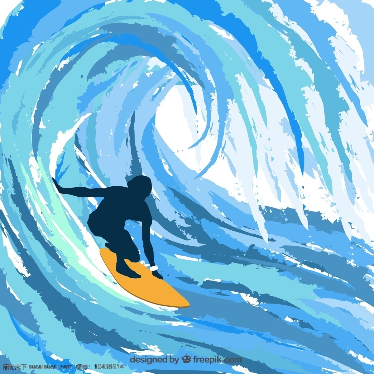 剪影的冲浪 摘要夏天 水 运动 海 波 轮廓 冲浪 抽象的波 海浪 冲浪运动 青色 天蓝色
