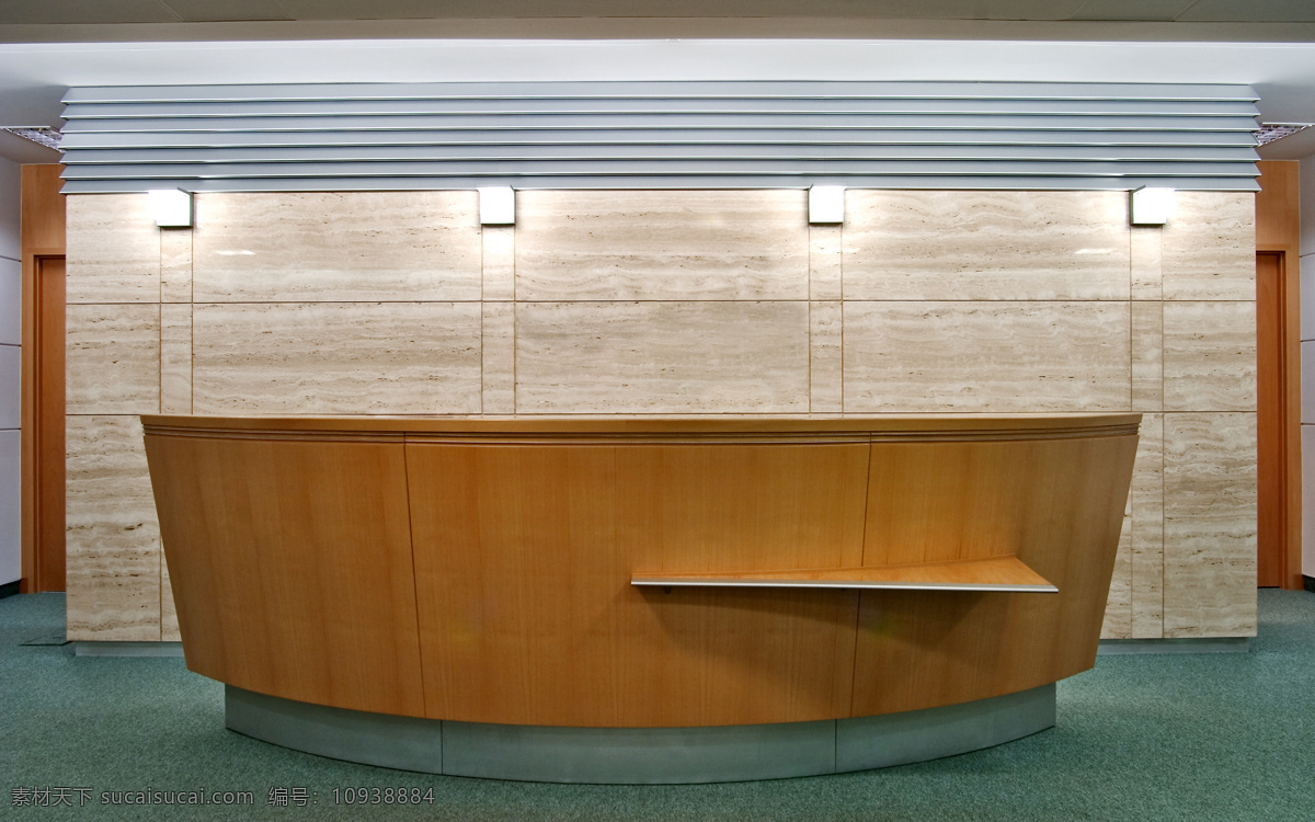 前台设计 前台 标志墙 灯光 接待台 企业前台 室内摄影 建筑园林