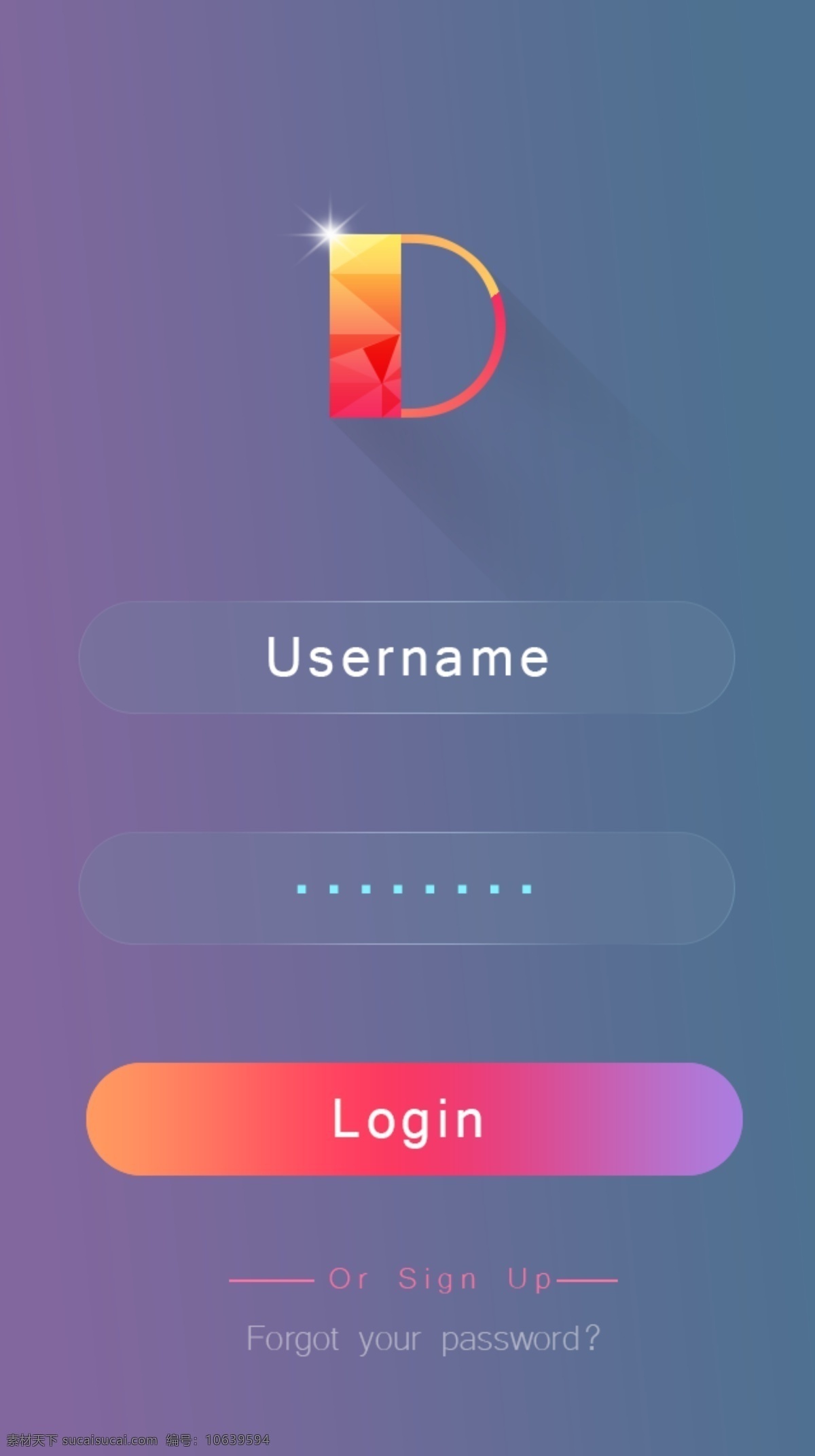 app 登录 界面 扁平 ui gui 视觉设计 移动界面设计 手机界面