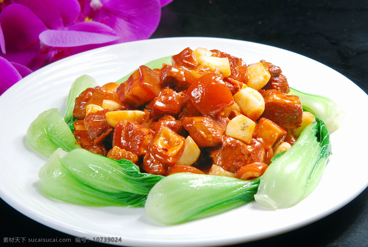 蒜香小烧肉 蒜仔小烧肉 蒜仔烧肉 红烧肉 蒜仔红烧肉 小烧肉 餐饮美食 传统美食