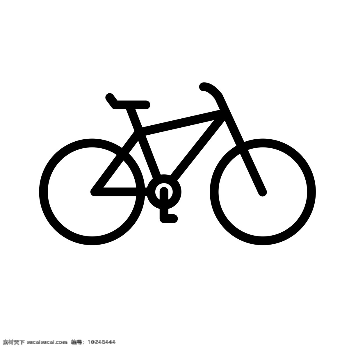 自行车图标 车子 自行车 图标